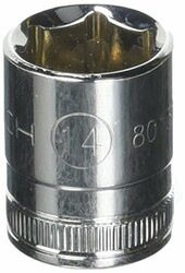 APEX TOOL GROUP GWR80136 SKT 1/4 DR 14MM 6PT STD