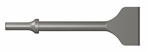 AJAX TOOLS WORKS INC AJA910-11-1-1/2 CHISEL 1-1/2 W FLAT 11 OA ZIP GUN