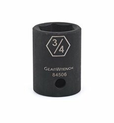 APEX TOOL GROUP GWR84506N IMP SKT 1/2 DR 3/4 STANDARD
