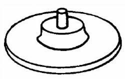 DYNABRADE INC DB54309 BRUSH PAD ASSEMBLY