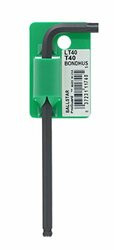 BONDHUS CORPORATION BH11740 BALL TORX L WRENCH T40
