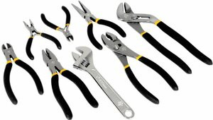 WILMAR CORPORATION PTW1704 $PLIER & ADJ WRENCH 8pc SET