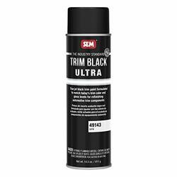 SEM PRODUCTS INC SE49143 TRIM BLACK ULTRA SATIN