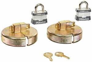 JUSTRITE MFG CO LLC JT08511 DRUM LOCK SET, 2 NPT POLY BUNG W/2 PADL