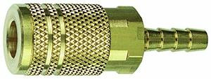 HIGHLINE-WARREN AMC20-42B Brass Coupler/Barb 1/4, Steel Valve