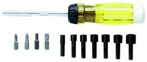 STANLEY-PROTO IND TOOLS PO9322 SET SCRDRVR MAG RAT BIT