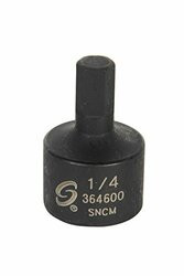 SUNEX INTERNATIONAL INC SU364601 SKT 3/8 DR STUBBY 5/16 HEX IMP
