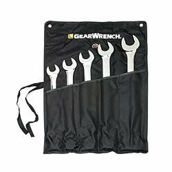 APEX TOOL GROUP GWR81921 WRENCH SET COMBO 12 PT SAE LG LONG PAT 5