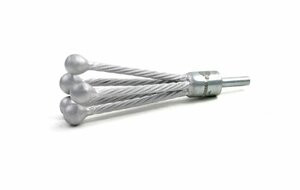 BRUSH RESEARCH MFG CO INC BSDEB4 FLARE BRUSH 5 PRONG COVERS ID TO 5