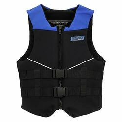 SEACHOICE 631YTHBLUBLK86583 NEOPRENE VEST BLU/BLK YOUTH