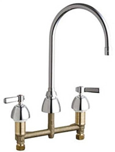 Chicago Faucets C201AGN8AE3XKABCP  Concealed Hot and Cold Water Sink Faucet