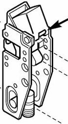 CORBIN RUSSWIN 650F56-8 TOP LATCH ED5400A,ED5470B