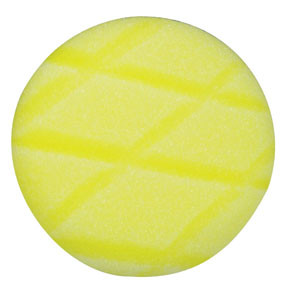 Astro Pneumatic AST-4635 Astro 3-Inch Yellow Diamond Cut Foam Pad, Velcro