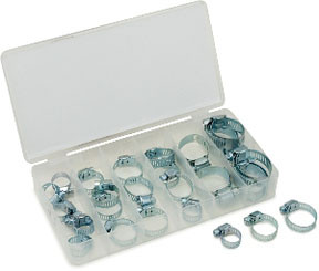 Titan TTN-45348 Hose Clamp Assortment, 34 Piece, Pack Of 6