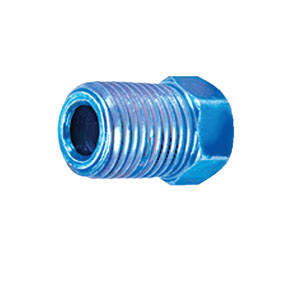 S.U.R. and R Auto Parts SRR-BR210 M10X1.0 BLUE INVERT FLARE NUT