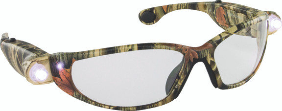 SAS Safety SAS-5422 LED Camo Tan Safety Glasses