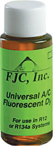 FJC FJC-4910 FJC Universal A/C Fluorescent Leak Detection Dye - 1 oz.