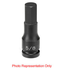Grey Pneumatic GRY-2908F () 1/2" Drive x 1/4" Hex Driver Socket