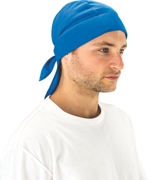 SAS Safety SAS-7303-01 ThermaSure Cooling Skull Cap, Blue