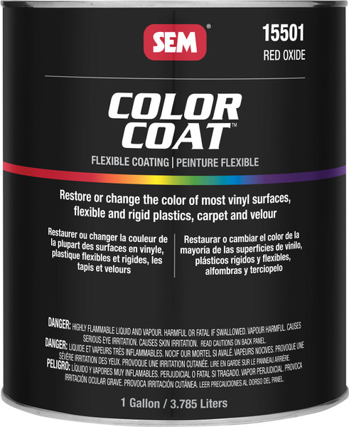 SEM Products SEM-15501 SEM Red Oxide Color Coat - 1 Gallon