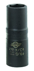Sunex SUU-2704 1/2-Inch Drive Deep Flip Impact Socket 19m-Meter x 21mm
