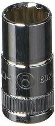 APEX TOOL GROUP GWR80202 SKT 1/4 DR 8MM 12 PT STD