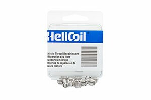 HELI COIL/STANLEY ENGINEERED FASTENING HER1084-6 R-PACK M6X1 INSERT 1-1/2dia (12pk)
