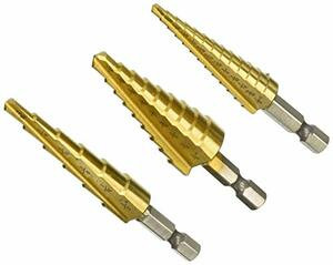 TITAN TL16503 STEP DRILL SET 3 PC