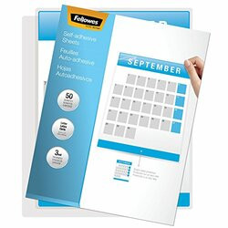 FELLOWES, INC. 5221502 LAMINATING SHEETS SELF ADHESIVE 9X12 3MI