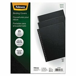 FELLOWES, INC. 5224901 BINDING COVERS FUTURA BLACK LETTER SIZE