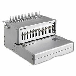 FELLOWES, INC. 5643201 HEAVY-DUTY COMMERCIAL BINDING MACHINE FOR HIGH VOLUME USE. OFFERS EFFORTLESS FOO