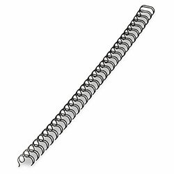 FELLOWES, INC. 5255401 BINDING SPINES WIRE - BLACK 1/2IN 25PK,DDS MUST BE ORDERED IN MULTIPLES OF CASE