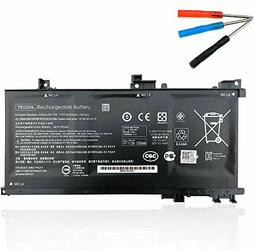 BATTERY TECHNOLOGY TE03XL-BTI REPLACEMENT NOTEBOOK BATTERY (INTERNAL) FOR HP COMPAQ PAVILION 15-BC; OMEN 15-AX