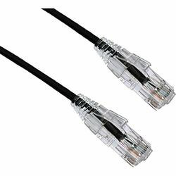 AXIOM C6BFSB-K15-AX AXIOM 15FT CAT6 BENDNFLEX ULTRA-THIN SNAGLESS PATCH CABLE 550MHZ (BLACK)