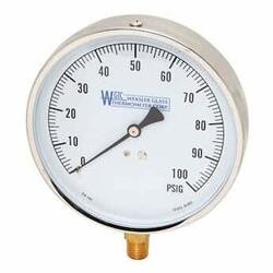 Weksler EA14D 4 1/2Dial 0-160# 1/4npt Lwr