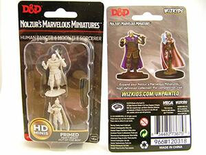 WizKids WZK73675 D&D:NMU: Human Ranger & Moon Elf Sorc W8