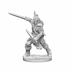 WizKids WZK72596 PF DC: Human Male Fighter W1