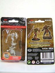 WizKids WZK73340 D&D: NMU: Dragonborn Male Fight Spear W5
