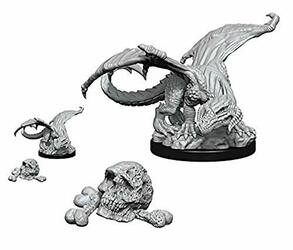 WizKids WZK73850 D&D: NMU: Black Dragon Wyrmling W10