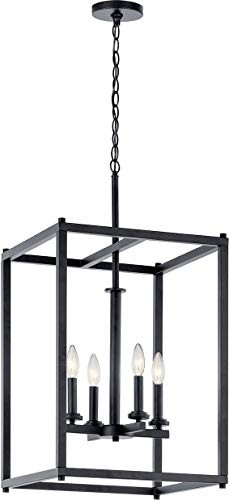 Kichler 43998BK Kichler Crosby Foyer Pendant 4Lt