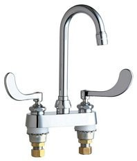 Chicago Faucets C895317E35XKABCP HOT AND COLD WATER SINK FAUCET CHICAGO Chicago Faucets 983648