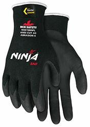 MEMPHIS GLOVE 127-N9878BNFL NINJA BNF  18GA BLACK KEVLAR L