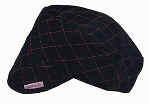 COMEAUX CAPS 118-BC-600-7-7/8 30778 BLACK QUILTED CAP