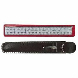 L. S. Starrett Company 681-51334 C303R-6 6 RULE QR 10THS