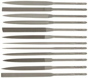 NICHOLSON 183-37398 5-1/2 ROUND HANDLE FILE12 ASSORTED