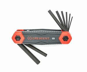 CRESCENT 192-CHKFM8 FOLDING HEX KEY MM 8PC