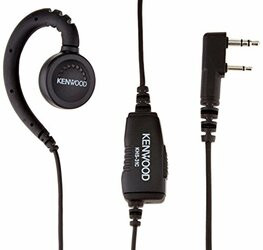 KENWOOD USA KWDKHS31 HEADSET,C-RING W/MIC,BK