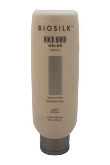 Biosilk Farouk BioSilk Rock Hard Gelee provides firm, extreme hold and flexibility for creating any style. BioSilk Rock Hard Gelle is a shiny gel that leaves your hair under total control, with no flakes. It won't dry your hair out or leave it heavy.