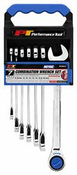 WILMAR CORPORATION PTW30631 7PC RATCHETING WR SET MET 8MM-18MM