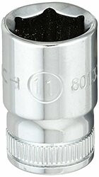 APEX TOOL GROUP GWR80133 SKT STD 1/4 DR 6PT 11MM